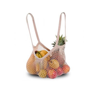 Bolsa de red de algodón orgánico