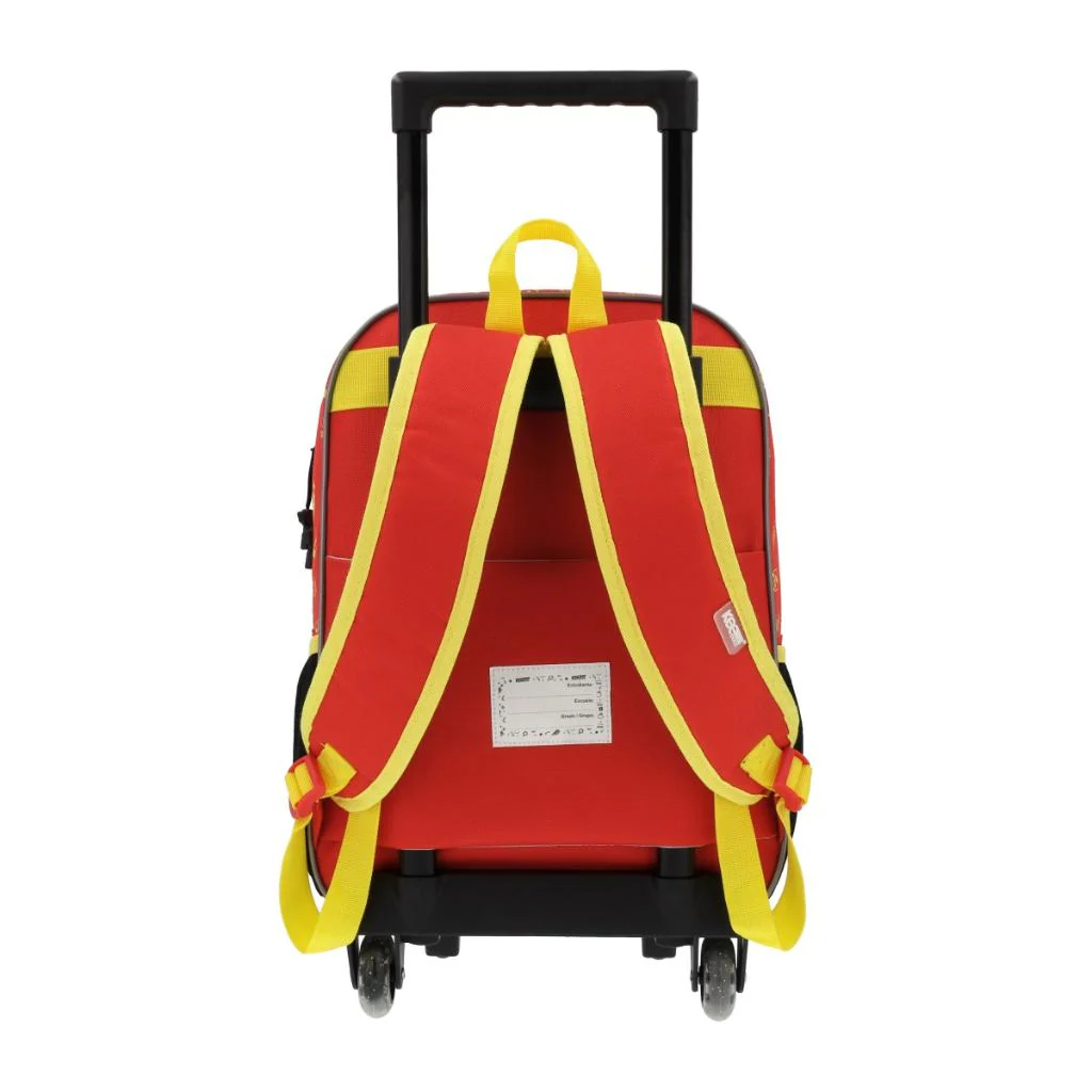 Trolley Set 3 En 1 Cars Infantil (Mochila Con Ruedas, Lonchera Y Estuche) - Imagen 7