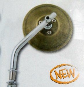 Espejo cromado estilo antiguo 4″