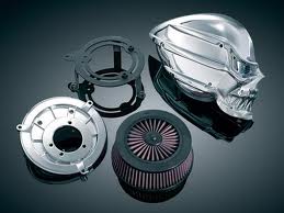 Filtro de aire calavera de KURYAKYN para Sportster y Twin Cam88