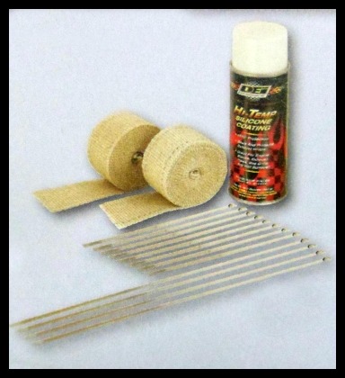 Kit de envoltura para escapes en blanco - Imagen 2