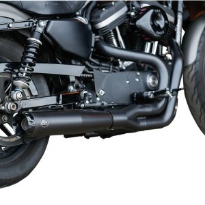 Escapes S&S 2 en 1 para Sportster del 14 y posteriores