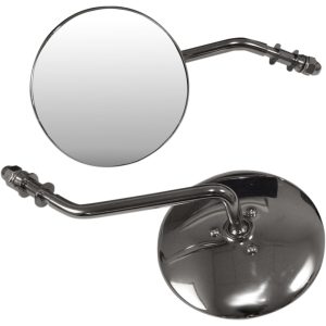 Espejos cromados 4″ cortos