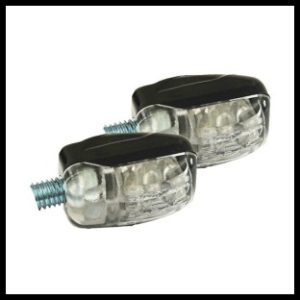 Intermitentes mini led en negro