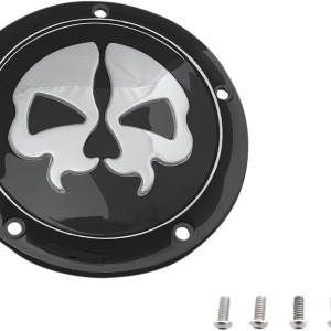 Tapa Derby calavera partida para Big Twin 99-18